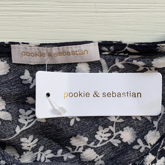 NWT Pookie & Sebastian Crop Top size Medium - Picture 4 of 6